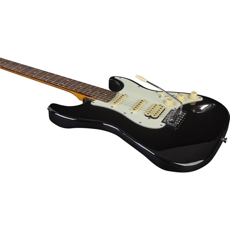 Eko Guitars - ST-350 Black - Chitarra elettrica della serie "300" - vai con la sigla
