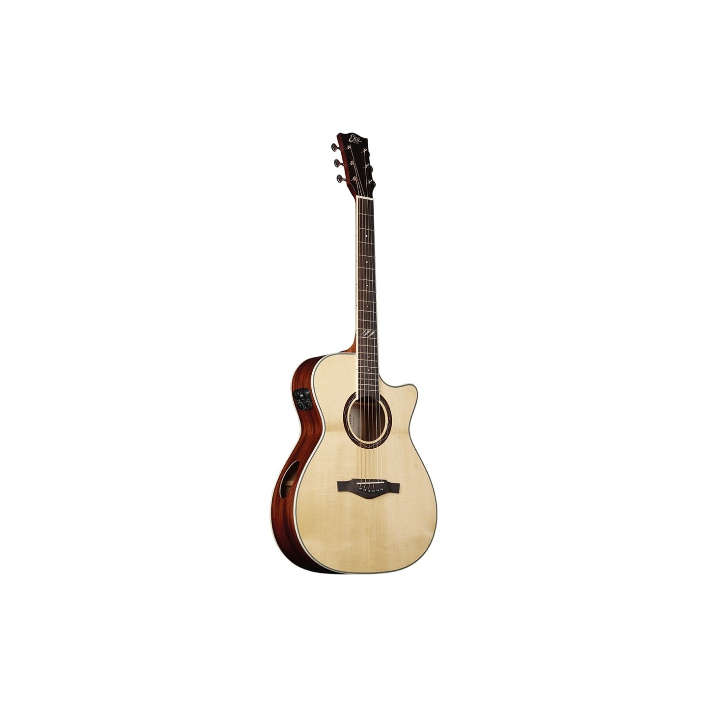 Eko Guitars - Tri A300ce - Chitarra acustica elettrificata - auditorium cutway - vai con la sigla
