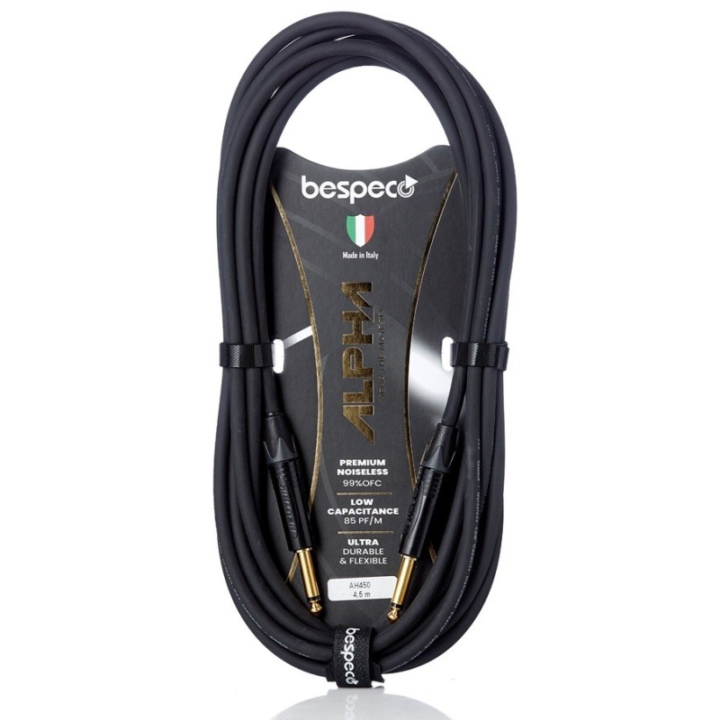 BESPECO AH450 Cavi serie ALPHA Cavo per strumenti - 4,50mt - vai con la sigla