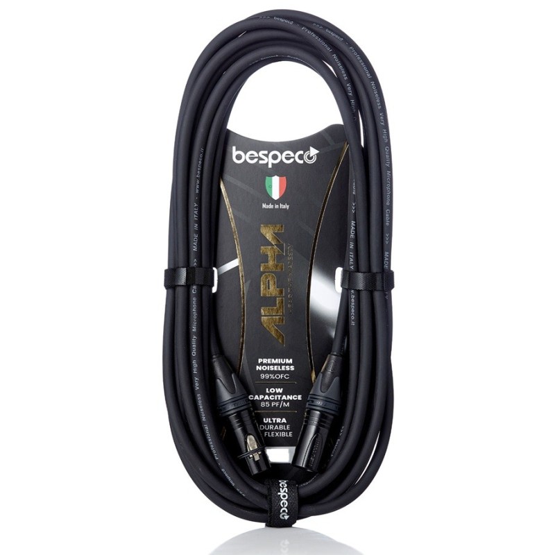 BESPECO AHMB450 Cavi serie ALPHA Cavo per microfoni - 4,5 mt - vai con la sigla