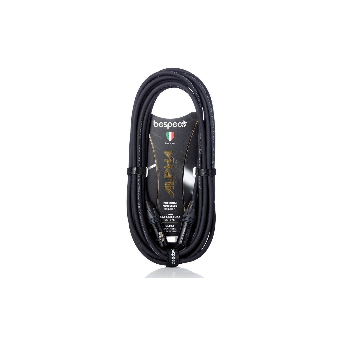 BESPECO AHMB600 Cavi serie ALPHA Cavo per microfoni - 6 mt - vai con la sigla