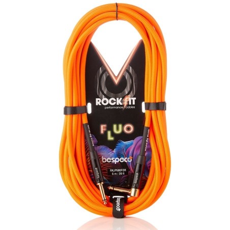 BESPECO RKJP300FOR  serie ROCKIT Cavo per strumenti Fluo - 3 mt - vai con la sigla