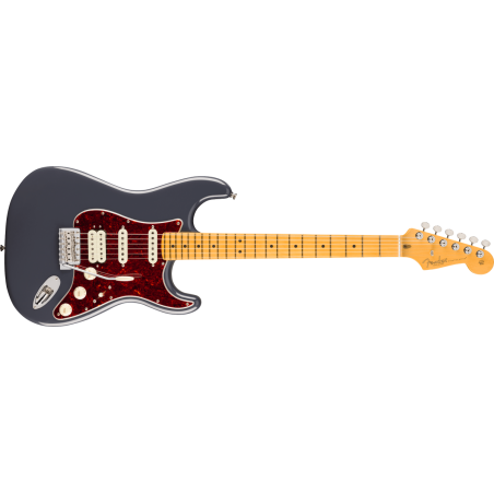 American Professional Classic Stratocaster HSS, Maple Fingerboard, Faded Black - vai con la sigla