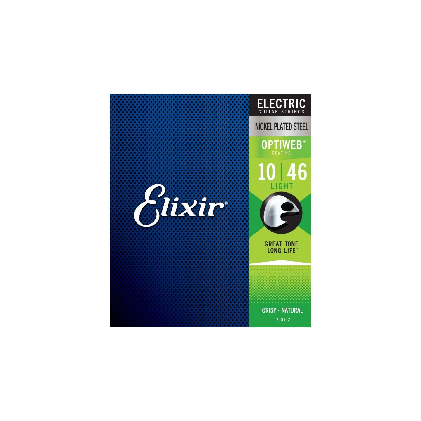 Elixir 19052 Electric Nickel Plated Steel OPTIWEB - 10|46 - vai con la sigla