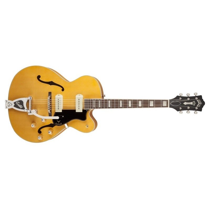 GUILD X-175B Manhattan Blonde - vai con la sigla