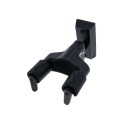 HERCULES HCGSP-38WBK+ Supporto per Chitarra/basso Base in Legno Nera - vai con la sigla