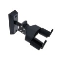 HERCULES HCGSP-38WBK+ Supporto per Chitarra/basso Base in Legno Nera - vai con la sigla