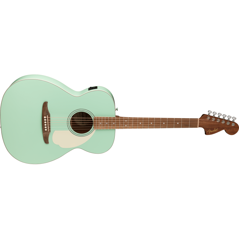 FENDER California Standard Monterey E, Spruce Top, Ivory Pickguard, Surf Green - vai con la sigla