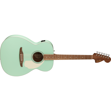 FENDER California Standard Monterey E, Spruce Top, Ivory Pickguard, Surf Green - vai con la sigla