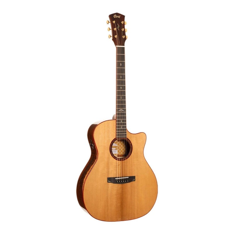 CORT GOLD-A10 NAT W/CASE