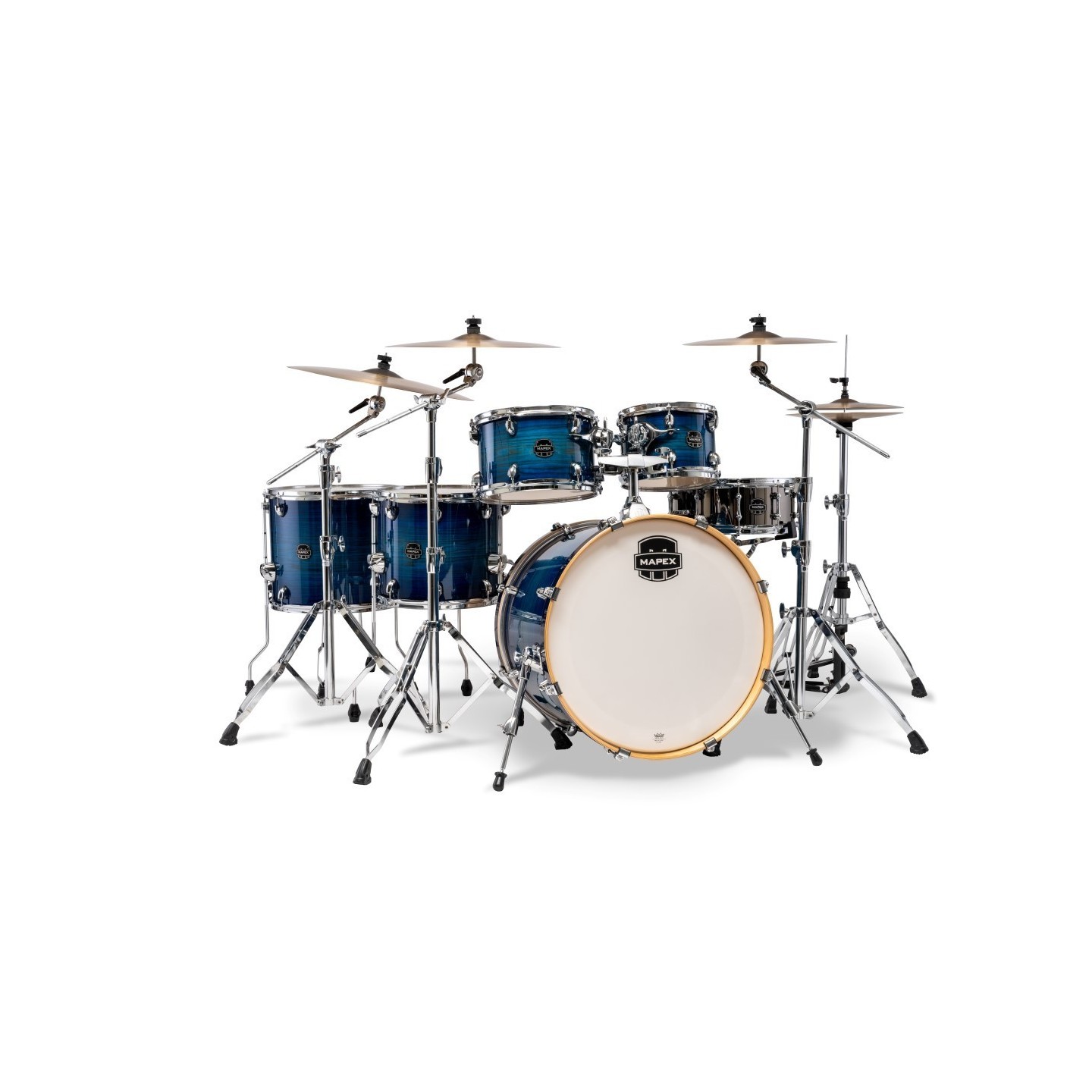 MAPEX IT AR628SFUVNJ ARMORY STUDIOEASE FAST 6 PEZZI BLUE WAVE BURST