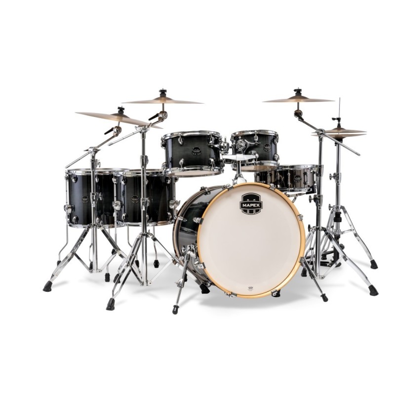 MAPEX IT AR628SFUVOZ ARMORY STUDIOEASE FAST 6 PEZZI BLACK ONYX BURST