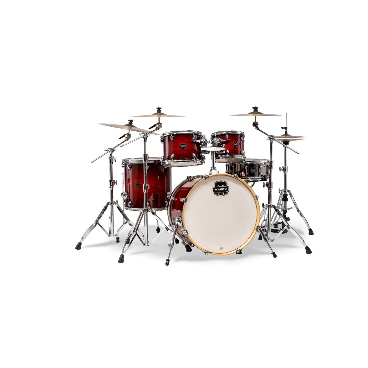 MAPEX IT AR529SVNR ARMORY ROCK 5 PEZZI RED ONYX BURST