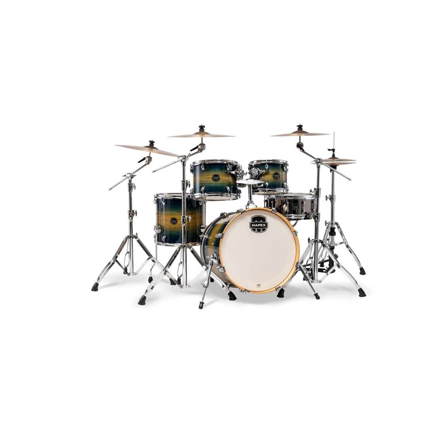 MAPEX IT AR504SVET ARMORY ROCK 5 PEZZI RAINFOREST BURST