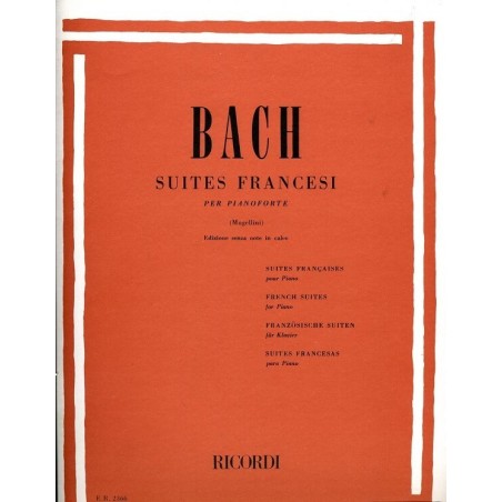 Bach - SUITES FRANCESI - vai con la sigla