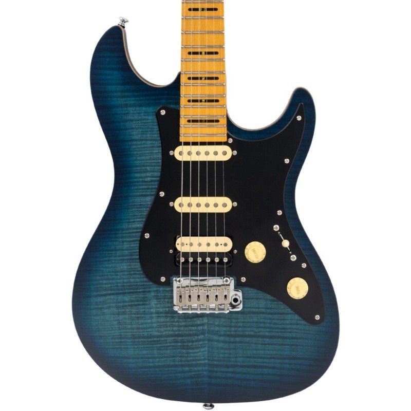 SIRE GUITARS S7 FM NEW GEN TBL (M) TRANS BLUE
