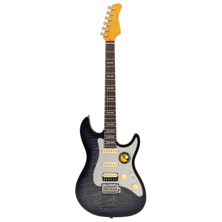 SIRE GUITARS S7 FM NEW GEN TBK (ROASTED) TRANS BLACK