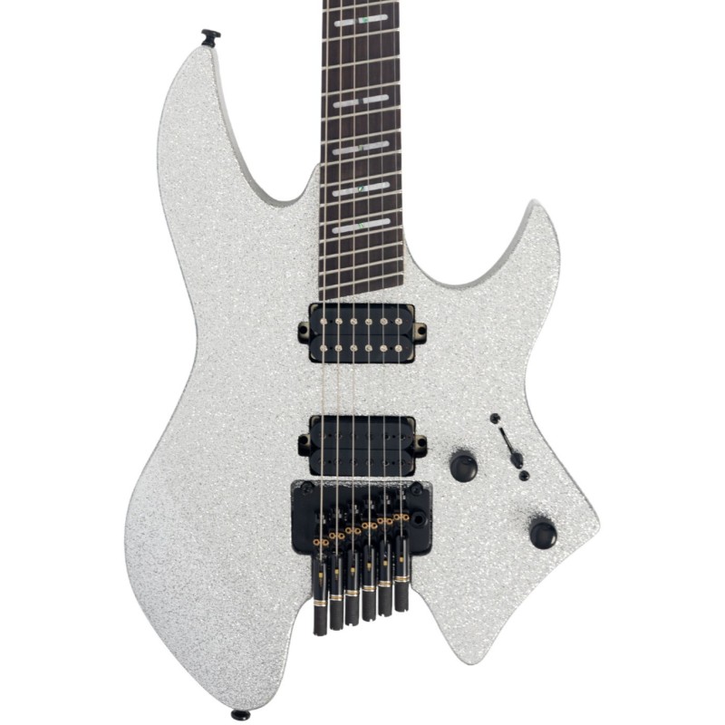 SIRE GUITARS X6 HEADLESS 6 SILVER SPARKLE