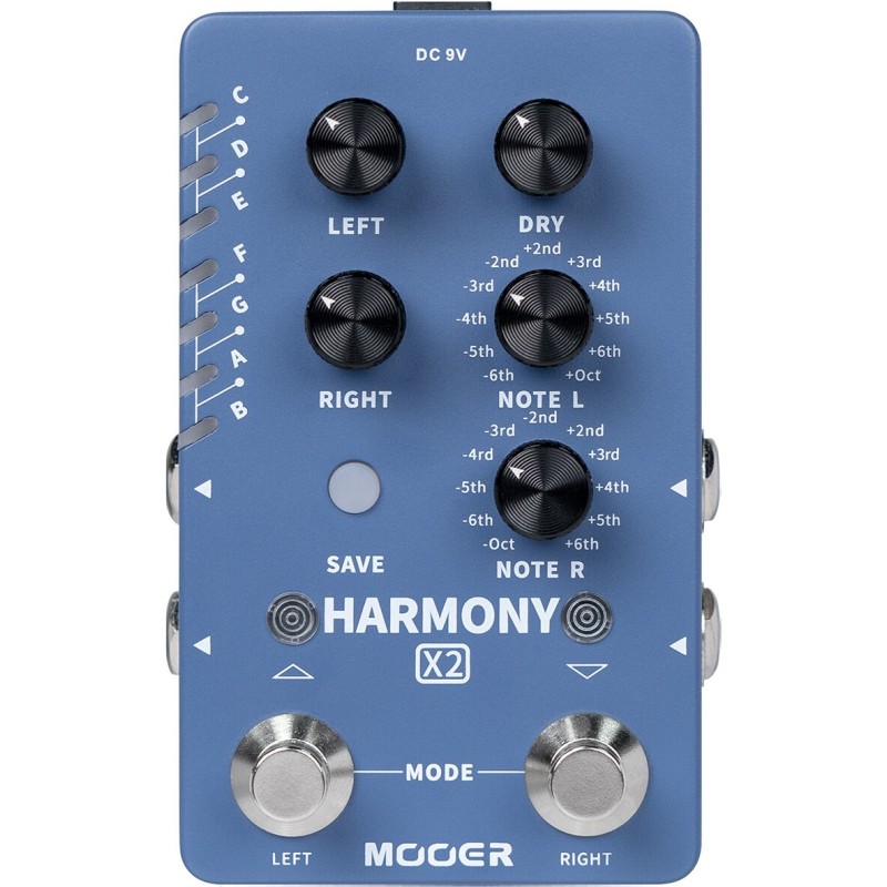 MOOER HARMONY X2