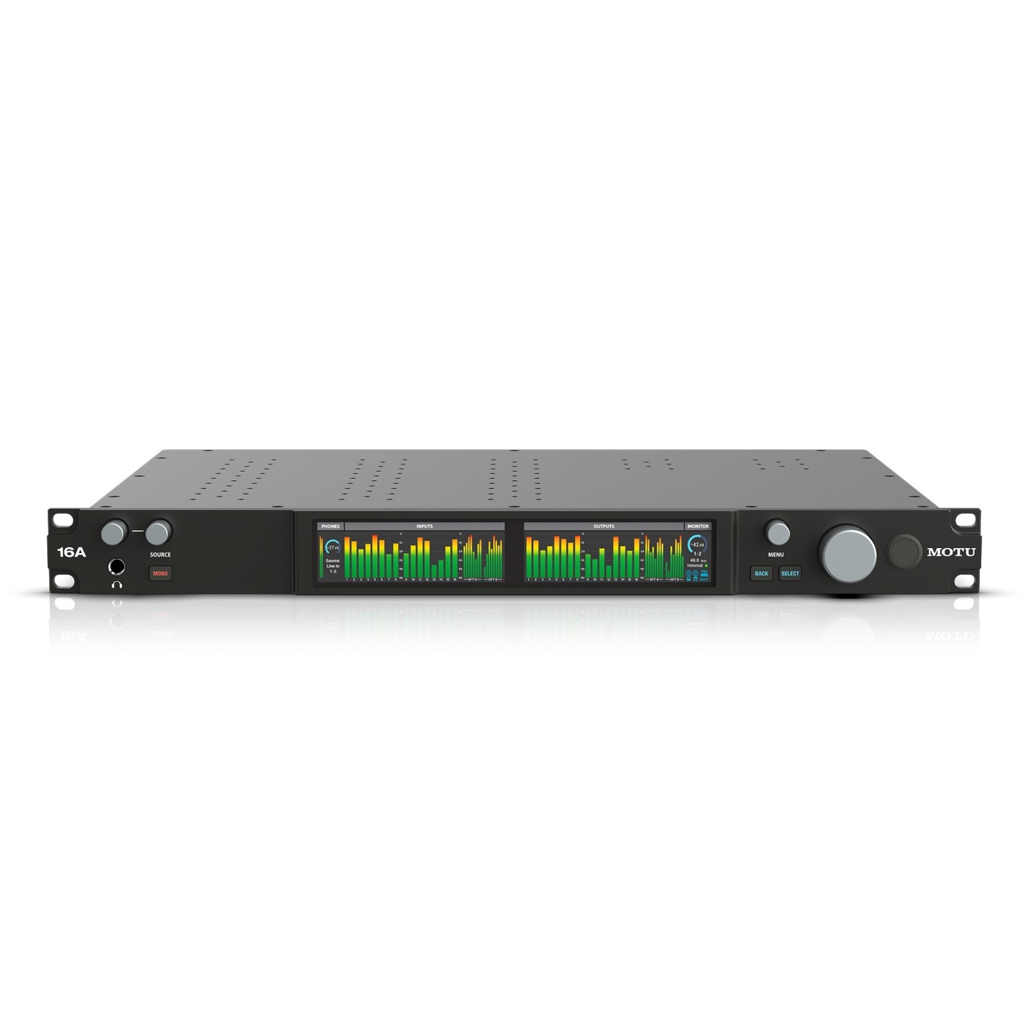 MOTU INTERFACE AVB 16A 2025 (THUNDERBOLT 4/USB-C/AVB)
