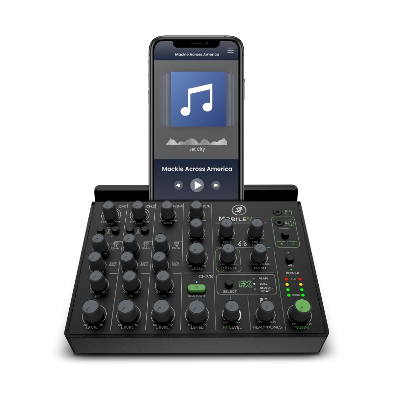 MACKIE MOBILE MIX mixer audio completo di piccole dimensioni - vai con la sigla