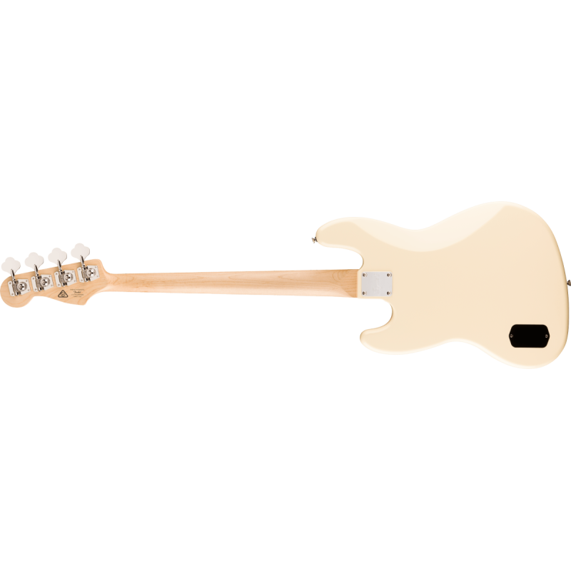 FENDER Affinity Series Active Jazz Bass, Maple Fingerboard, Black Pickguard, Olympic White - vai con la sigla