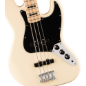 FENDER Affinity Series Active Jazz Bass, Maple Fingerboard, Black Pickguard, Olympic White - vai con la sigla