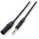 SOUNDSATION WM-PXMJS5 Cavo patch bilanciato Wiremaster XLR(M)-6.3mm Jack STEREO / 5mt - vai con la sigla