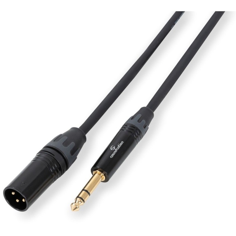 SOUNDSATION WM-PXMJS5 Cavo patch bilanciato Wiremaster XLR(M)-6.3mm Jack STEREO / 5mt - vai con la sigla