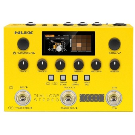NUX NML-3DLS DUAL LOOP STEREOLooper stereo a pedale - vai con la sigla