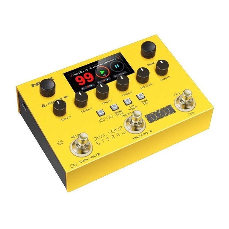 NUX NML-3DLS DUAL LOOP STEREOLooper stereo a pedale - vai con la sigla