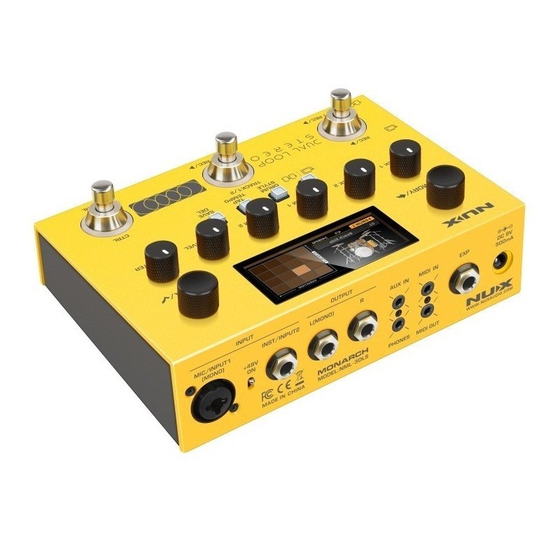 NUX NML-3DLS DUAL LOOP STEREOLooper stereo a pedale - vai con la sigla