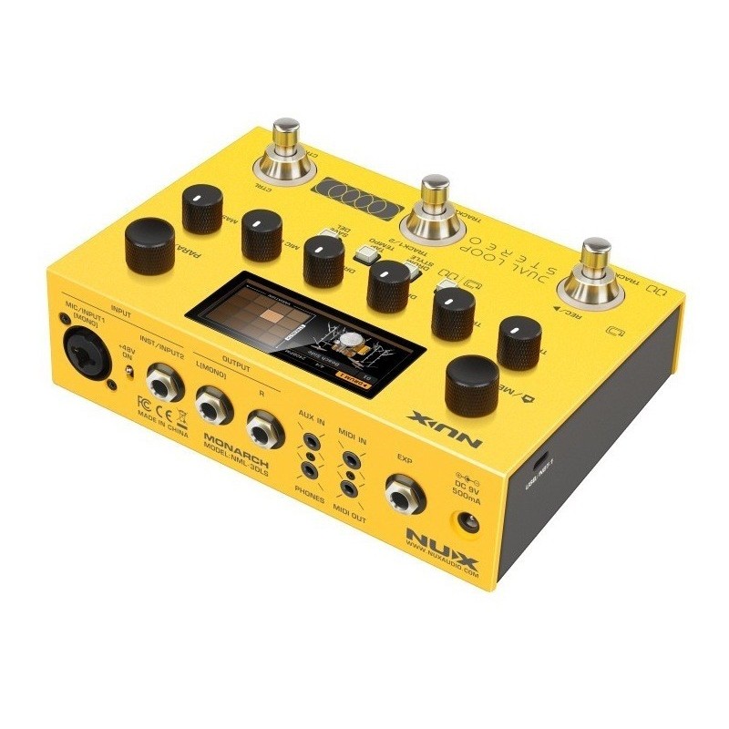 NUX NML-3DLS DUAL LOOP STEREOLooper stereo a pedale - vai con la sigla