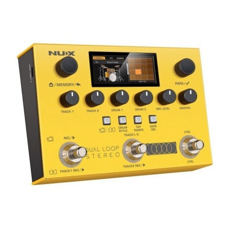 NUX NML-3DLS DUAL LOOP STEREOLooper stereo a pedale - vai con la sigla