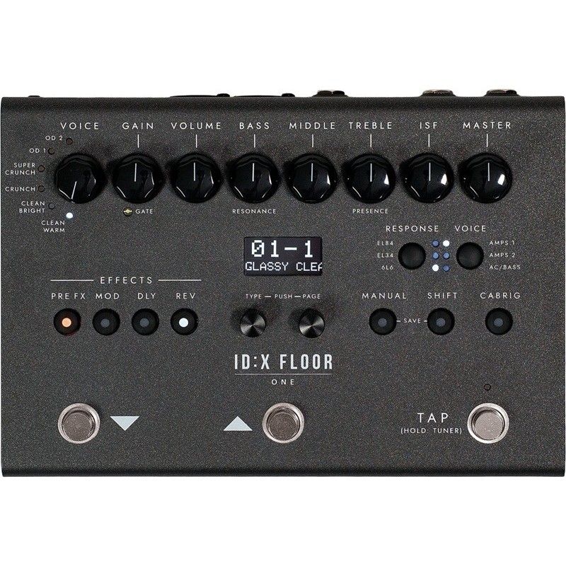 BLACKSTAR ID:X FLOOR ONE - pedaliera per chitarra e basso - vai con la sigla