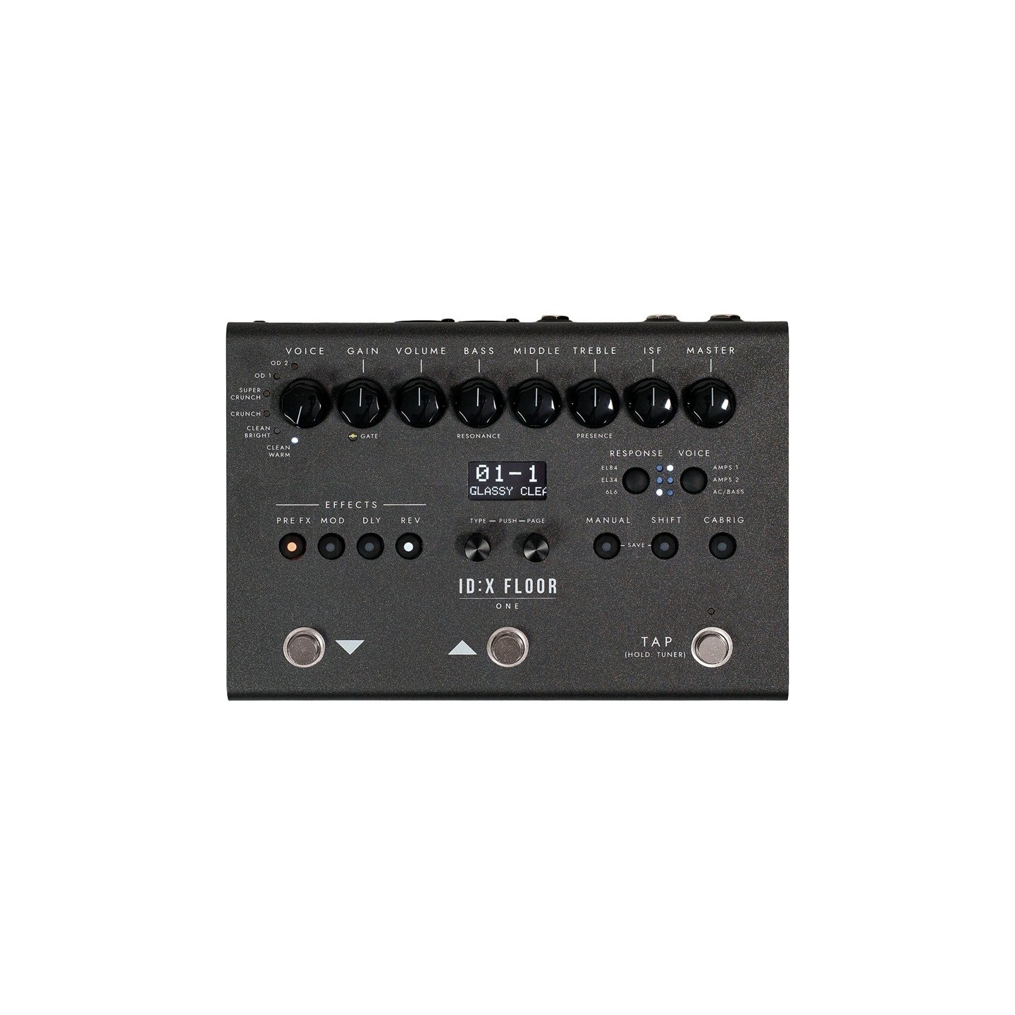 BLACKSTAR ID:X FLOOR ONE - pedaliera per chitarra e basso - vai con la sigla
