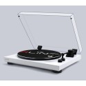 RLINE RLTN11WH Giradischi con trazione a cinghia e  Bluetooth Bianco Lucido - vai con la sigla