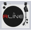 RLINE RLTN11WH Giradischi con trazione a cinghia e  Bluetooth Bianco Lucido - vai con la sigla