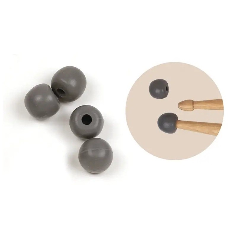 VIC FIRTH UPT - Universal Practice Tips (2 Pairs per Bag) - vai con la sigla