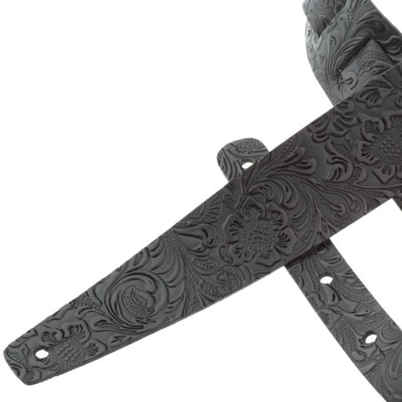 MAGRABO' Holes HC Embossed Flores Nero 6 cm - vai con la sigla