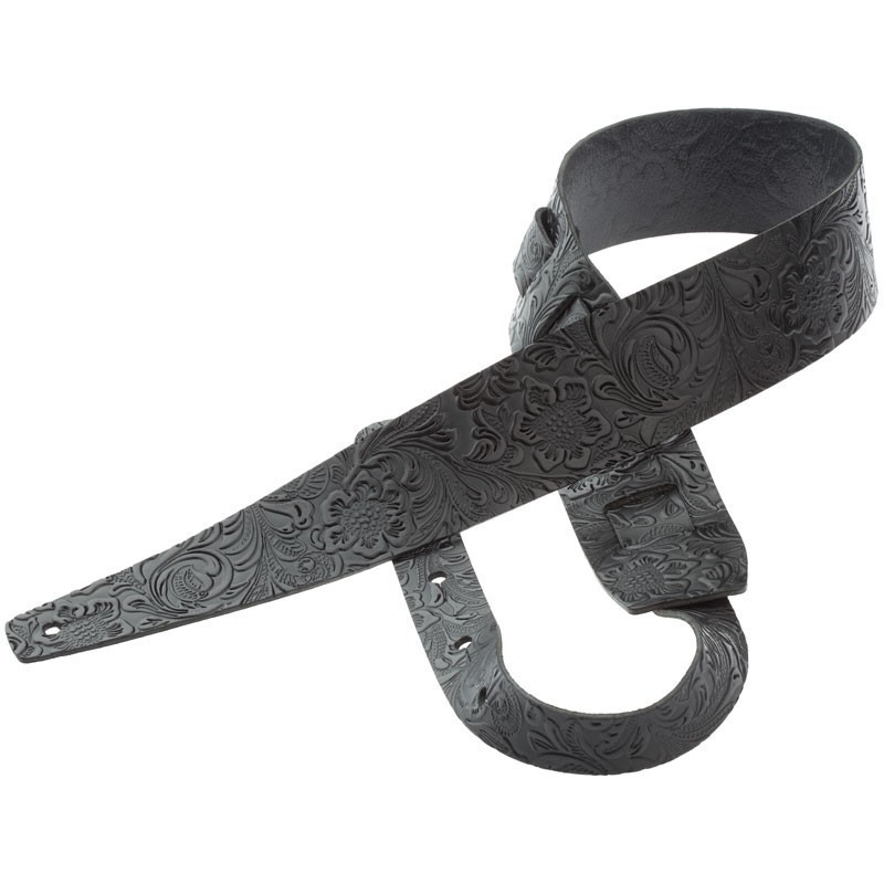 MAGRABO' Holes HC Embossed Flores Nero 6 cm - vaiconlasigla