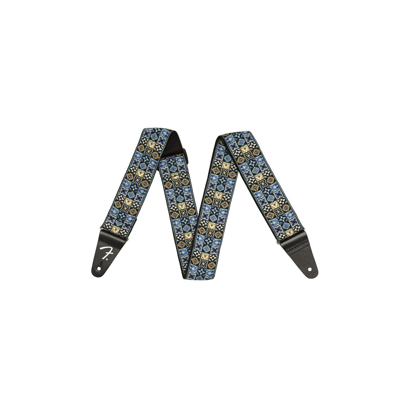 Fender Tracolla Fender® Festival Blue - vai con la sigla