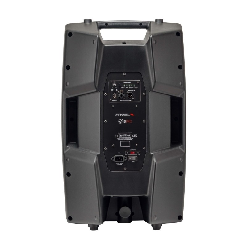 Proel V15Pro diffusore amplificato con dsp - vai con la sigla