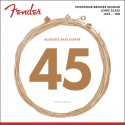 Fender 8060 Phosphor Bronze Acoustic Bass Strings - Long Scale 045/100 - vai con la sigla
