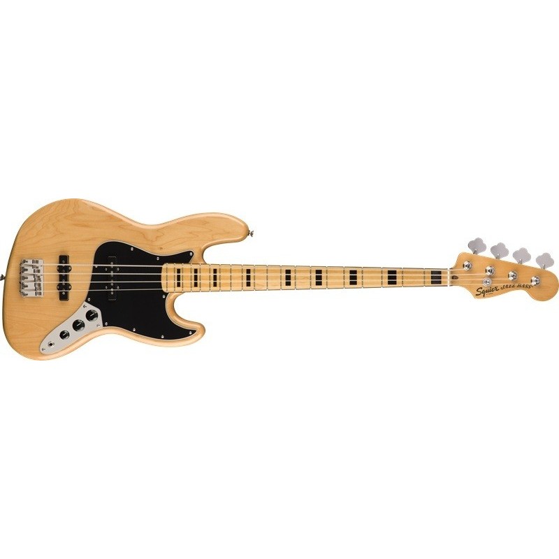 Fender Classic Vibe '70s Jazz Bass® natural - vai con la sigla