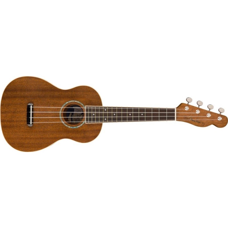 Fender Zuma Concert Ukulele Walnut Fingerboard, natural - vai con la sigla