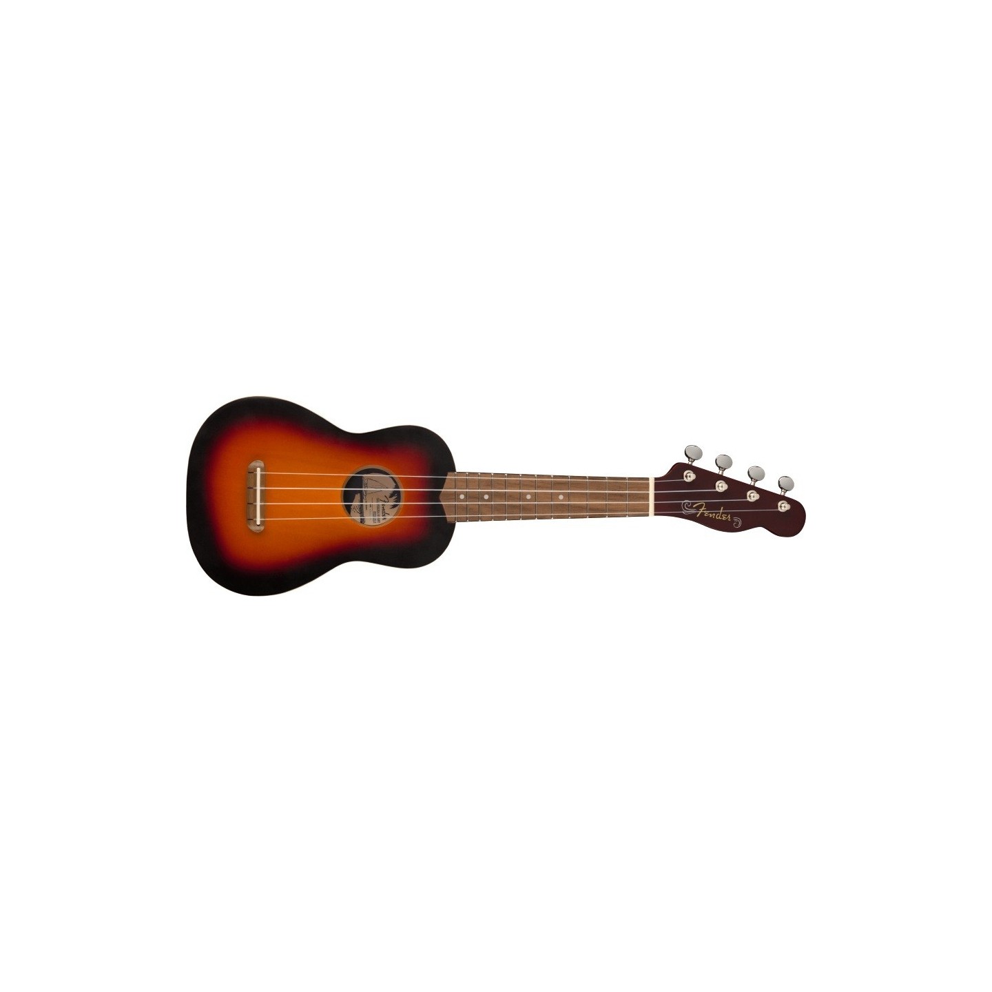 FENDER Venice Soprano Ukulele 2-Color Sunburst - vai con la sigla