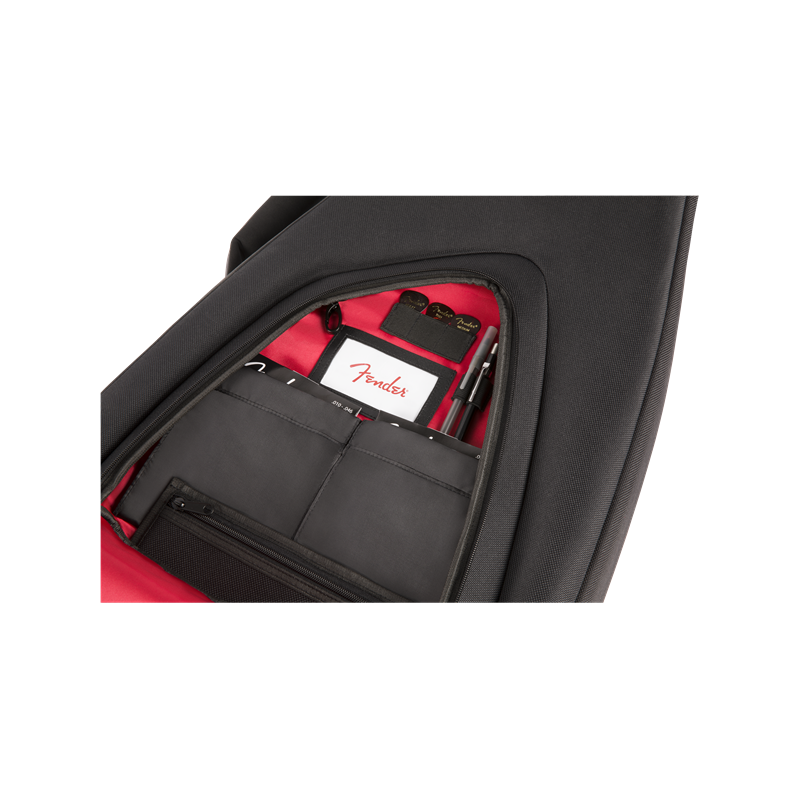 FENDER FB1225 Electric Bass Gig Bag, Black - vai con la sigla