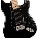 FENDER Squier Sonic Stratocaster HSS, Maple Fingerboard, Black - vai con la sigla