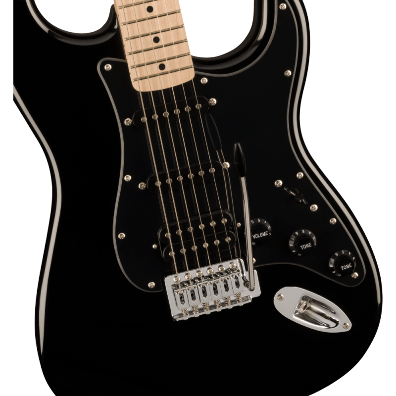 FENDER Squier Sonic Stratocaster HSS, Maple Fingerboard, Black - vai con la sigla